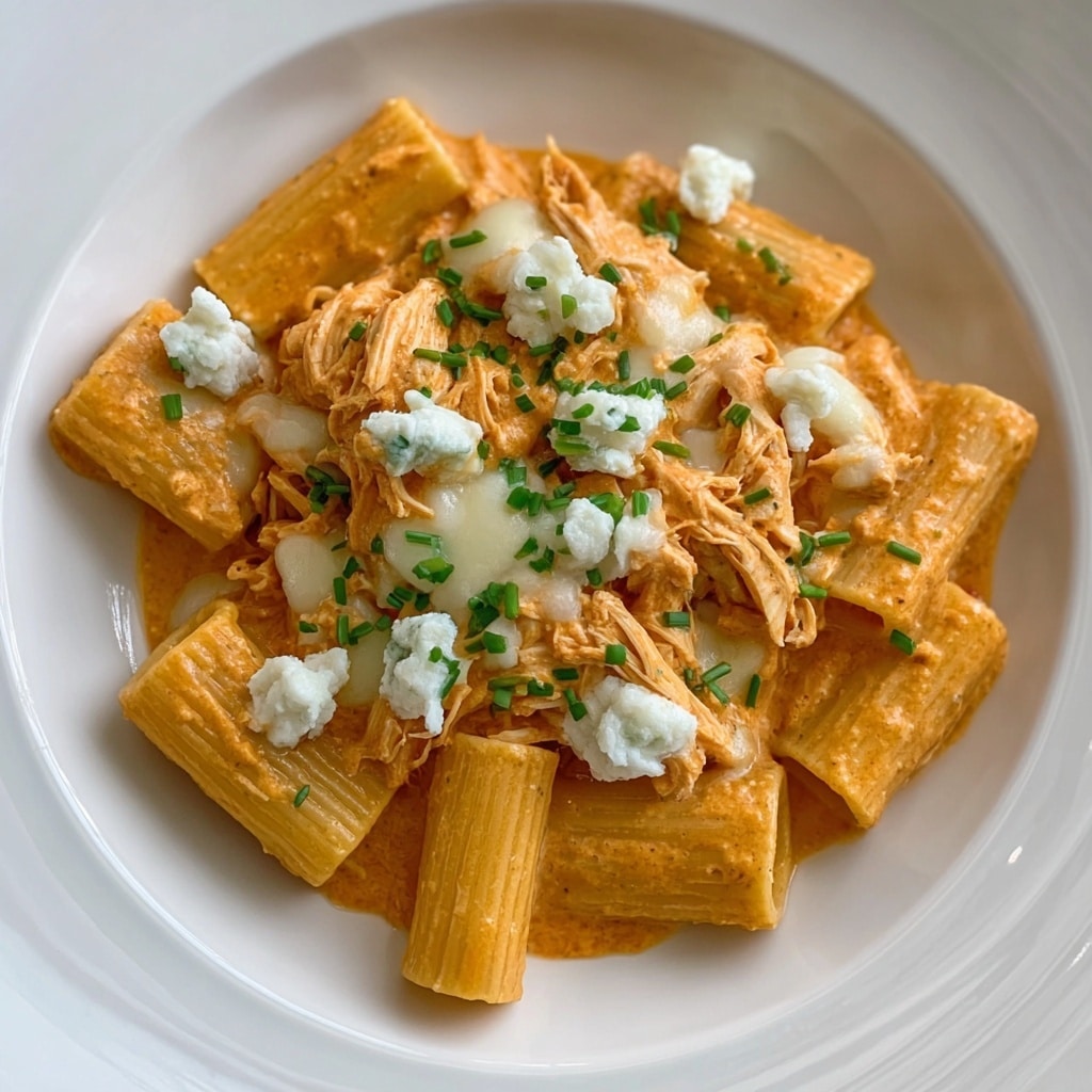 Buffalo Chicken Pasta Recipe - Recipe Image