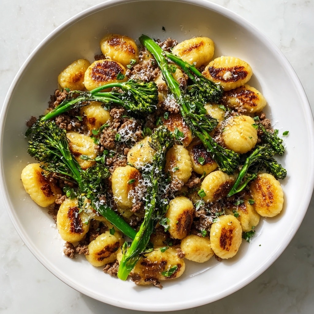 Sheet Pan Gnocchi Bake with Sausage and Broccolini Recipe - Recipe Image