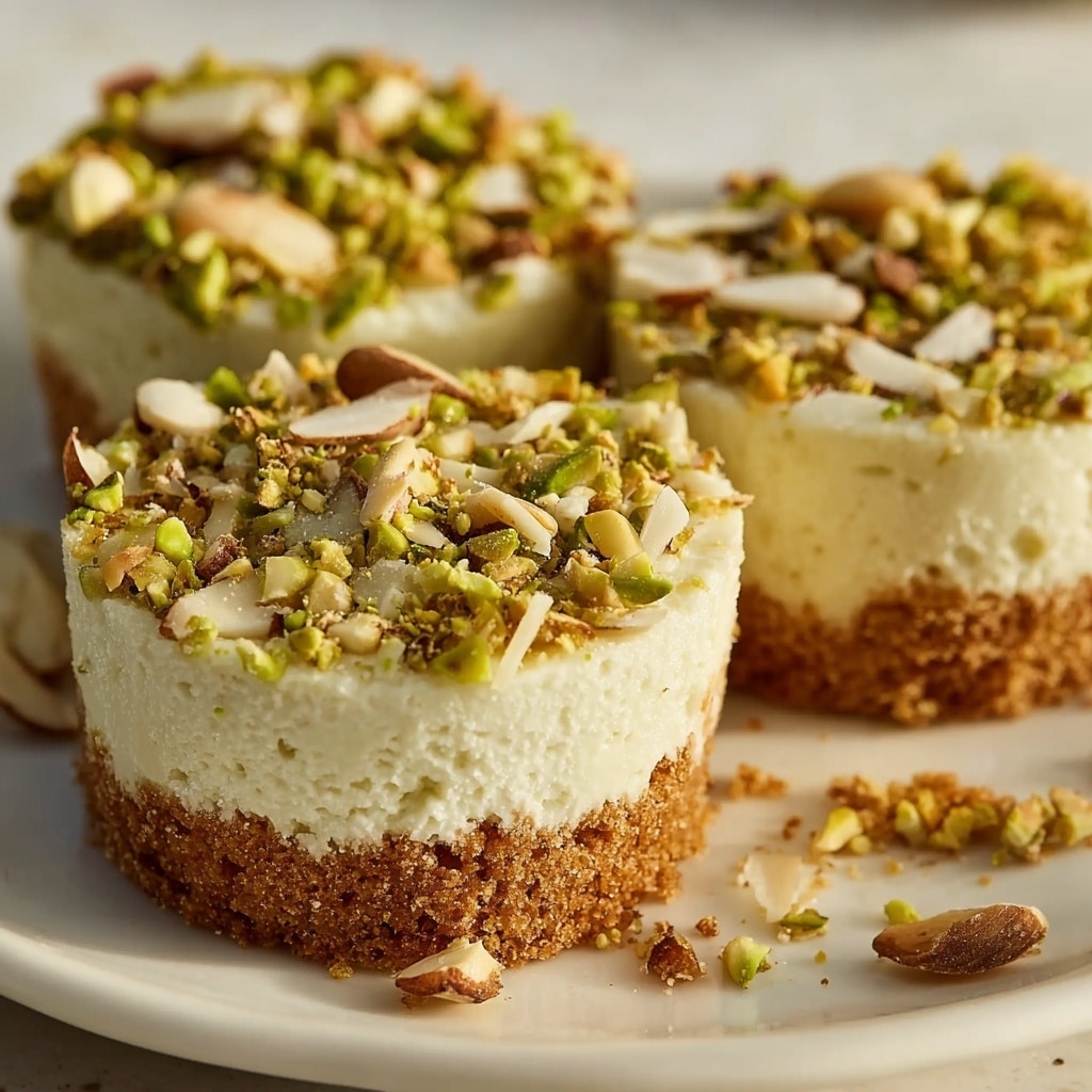 Creamy Pistachio Cheesecake Bites Recipe - Recipe Image