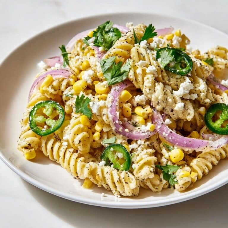 Creamy Street Corn Pasta Recipe