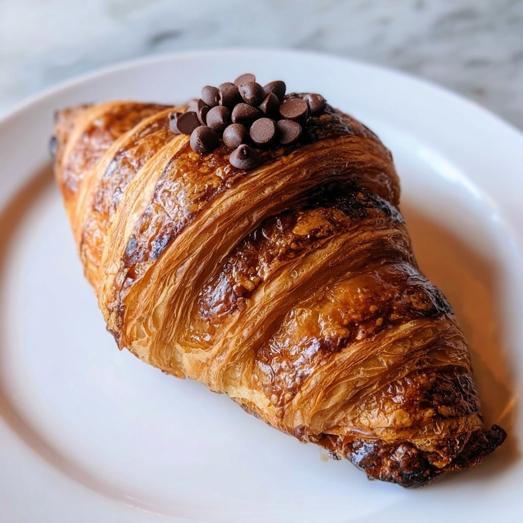 Chocolate Cookie Croissants Recipe - Recipe Image