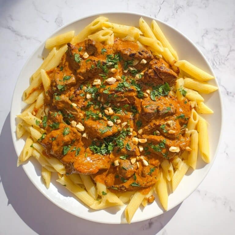 Creamy Chicken Tikka Masala Pasta Recipe