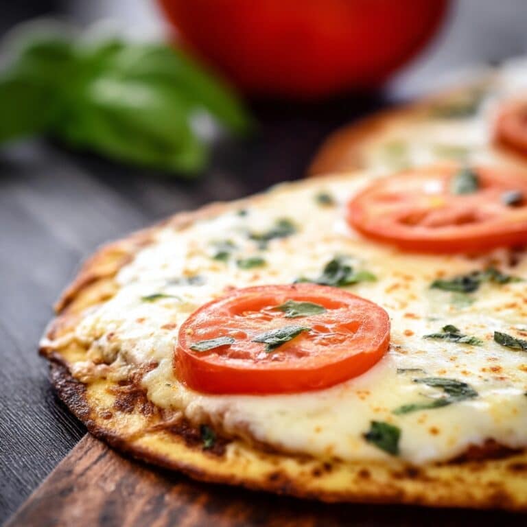 Margherita Flatbread Pizza Recipe