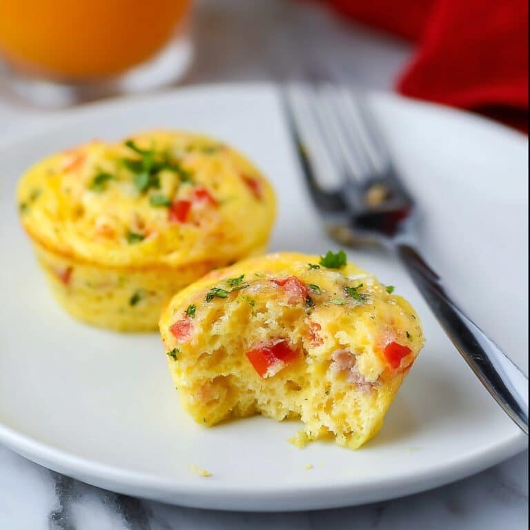Scrambled Egg Breakfast Muffins Recipe