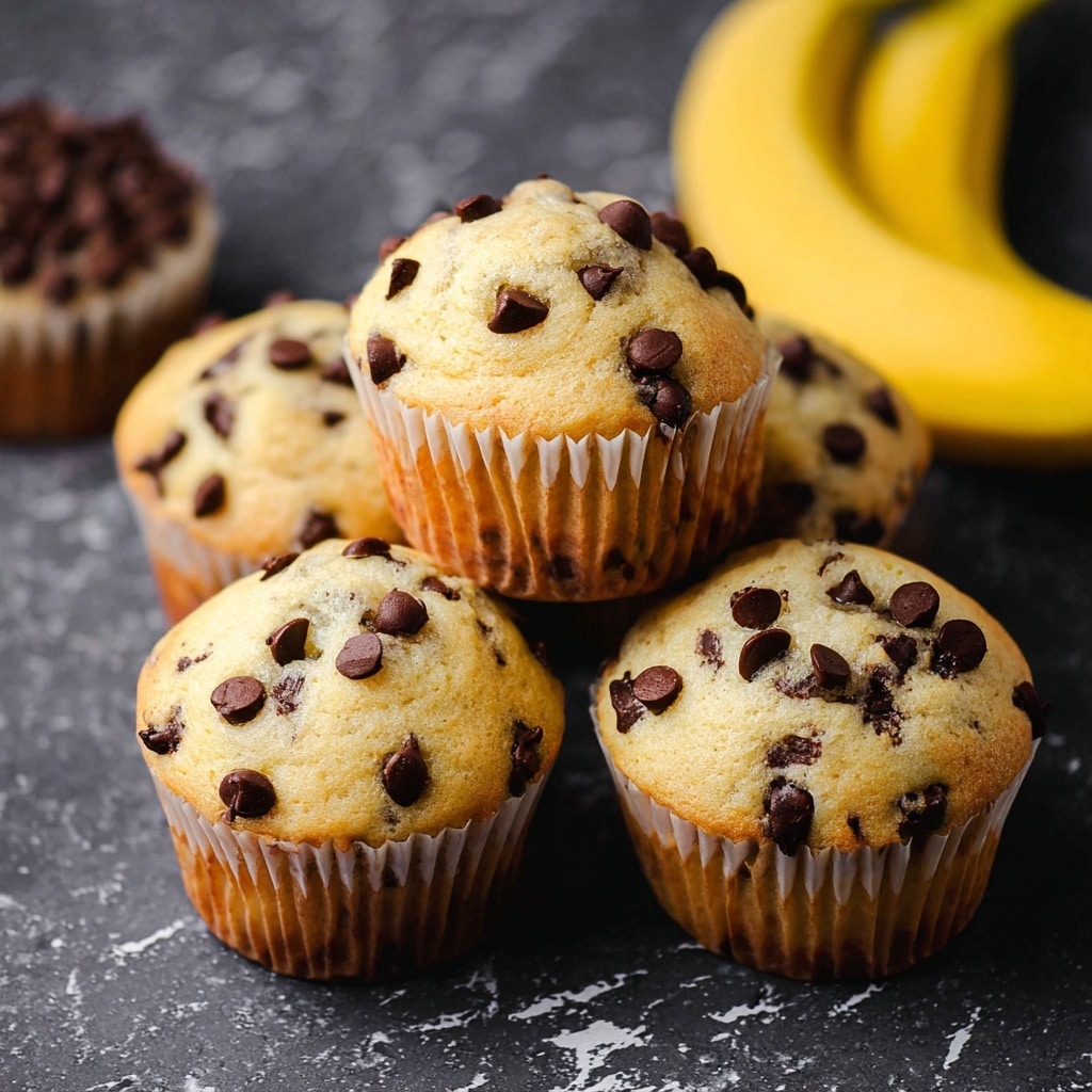 Greek Yogurt Banana Muffins Recipe - Recipe Image