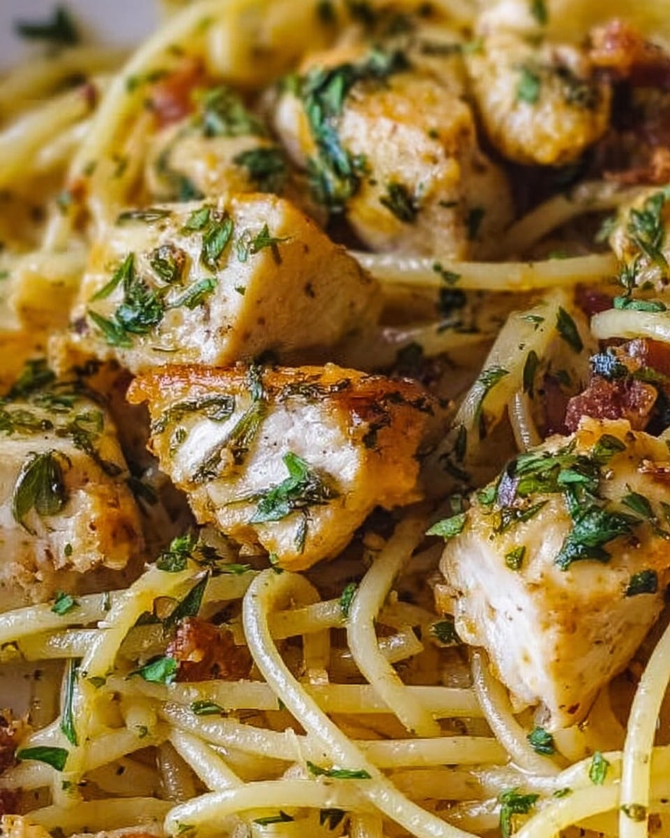 Monterey Chicken Spaghetti Casserole Recipe - Recipe Image