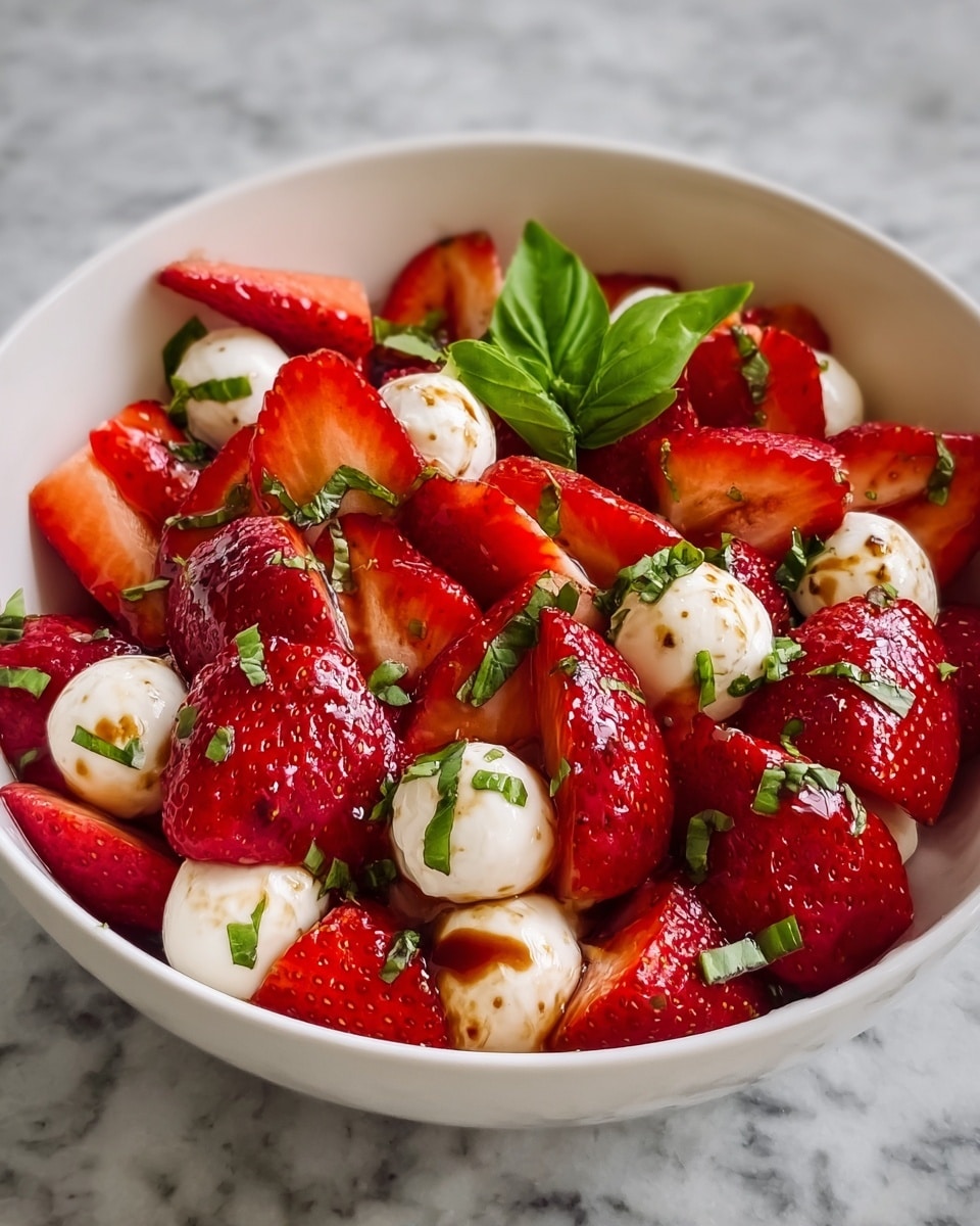 Strawberry Caprese Salad Recipe - Recipe Image