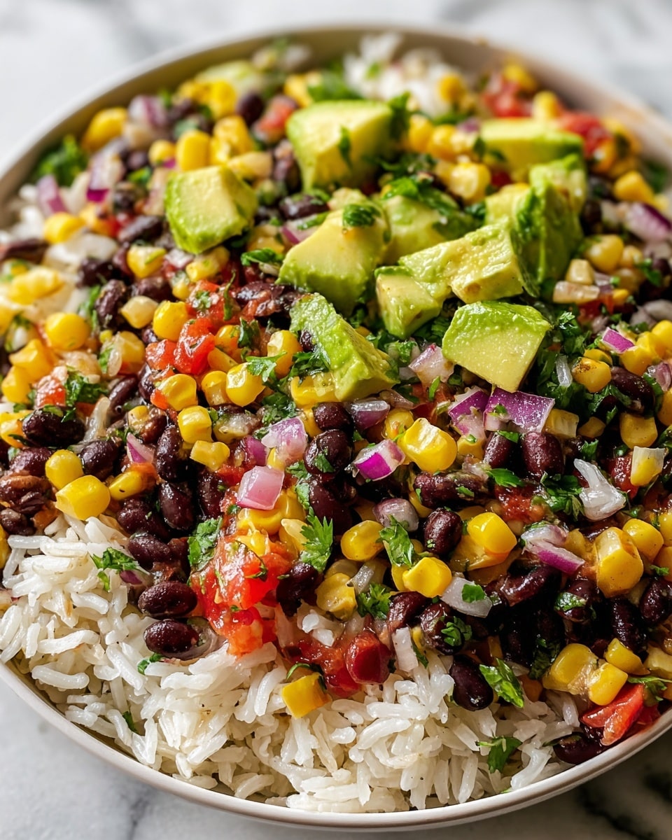 Black Bean Corn Avocado Salad Recipe - Recipe Image