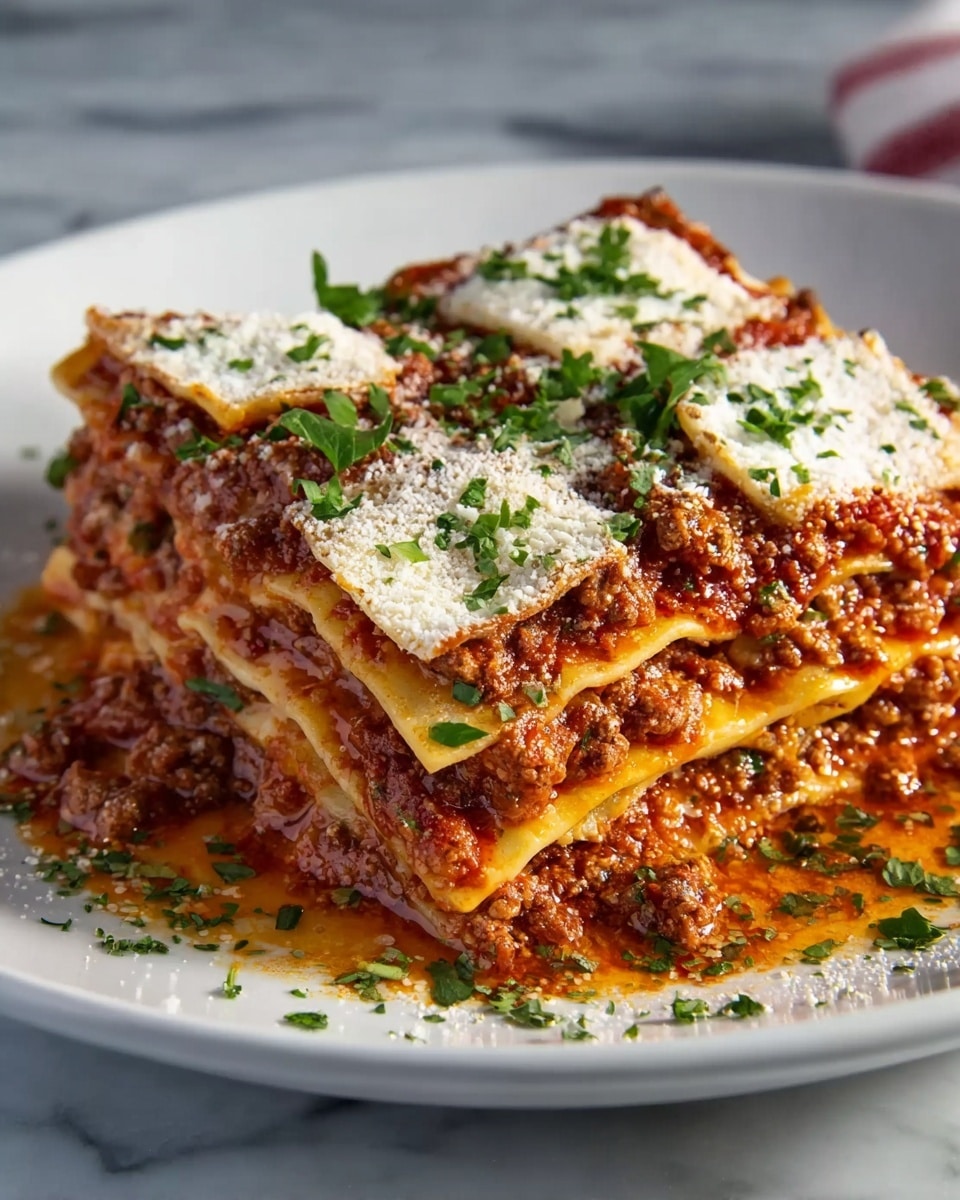 Easy Crockpot Ravioli Lasagna Recipe - Recipe Image