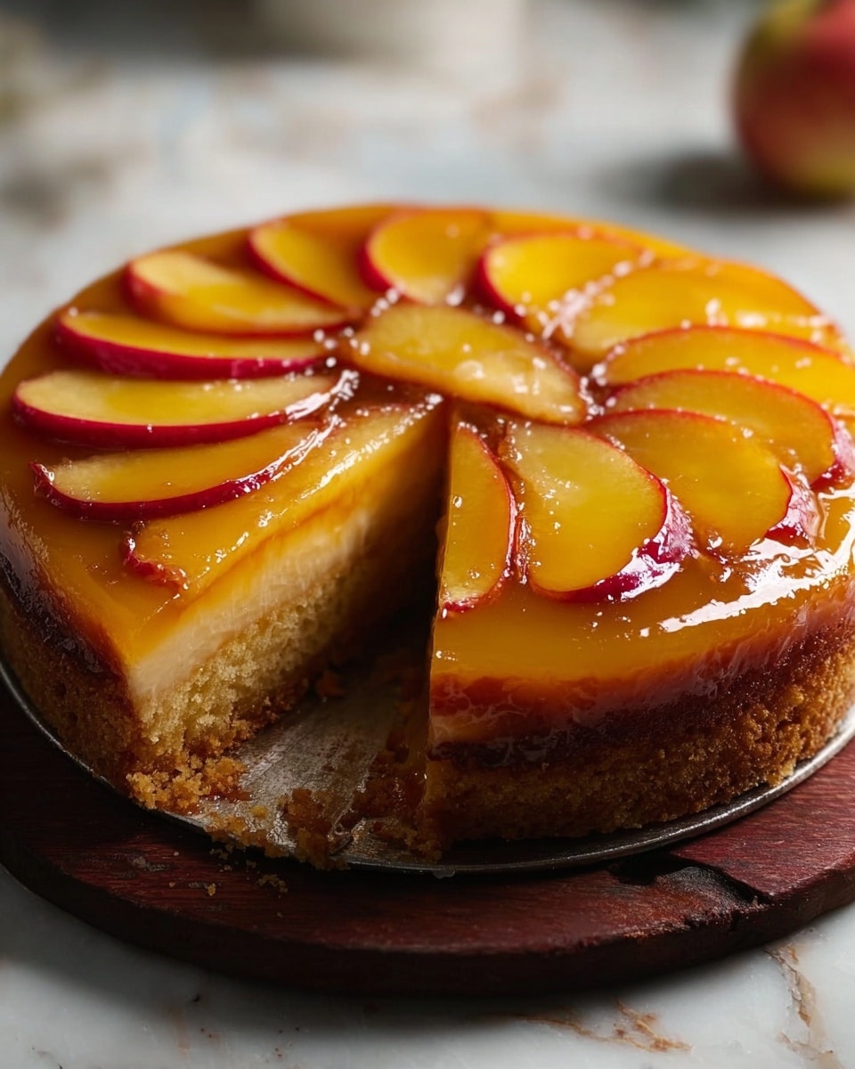 Brown Butter Apple Upside Down Cake Recipe - Recipe Image
