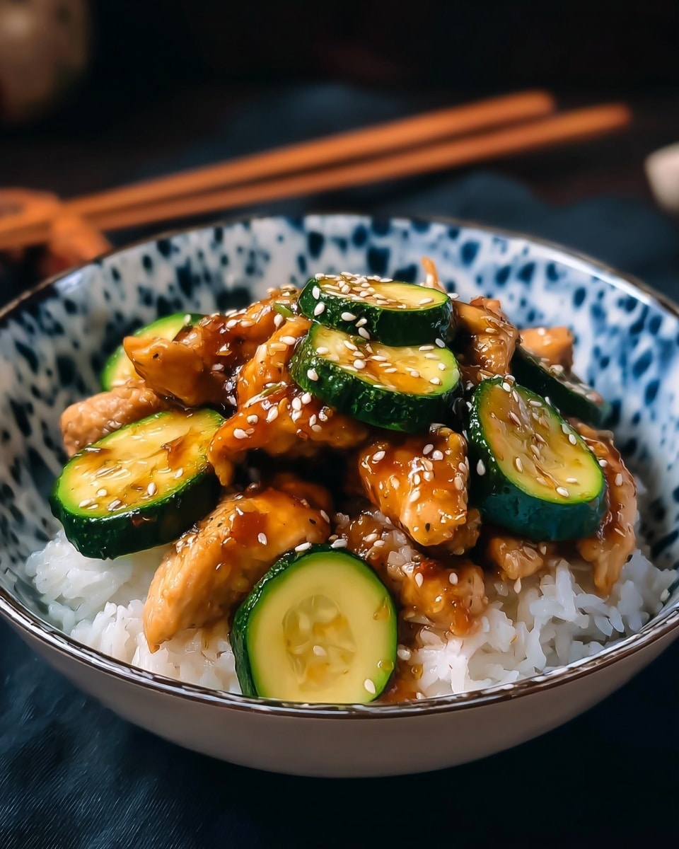 Chicken Zucchini Stir Fry Recipe - Recipe Image