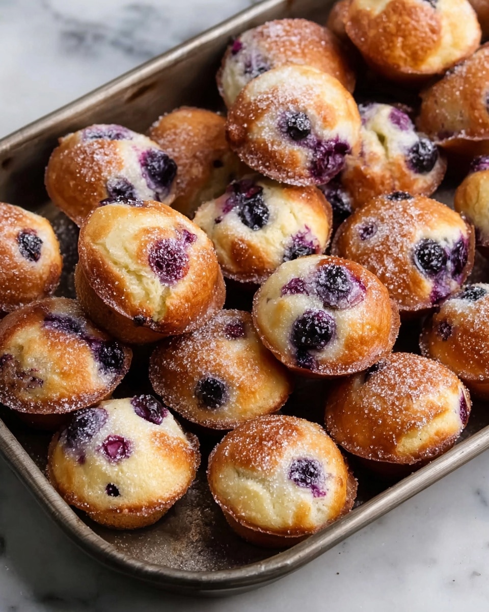 Baked Blueberry Fritter Bites Recipe - Recipe Image
