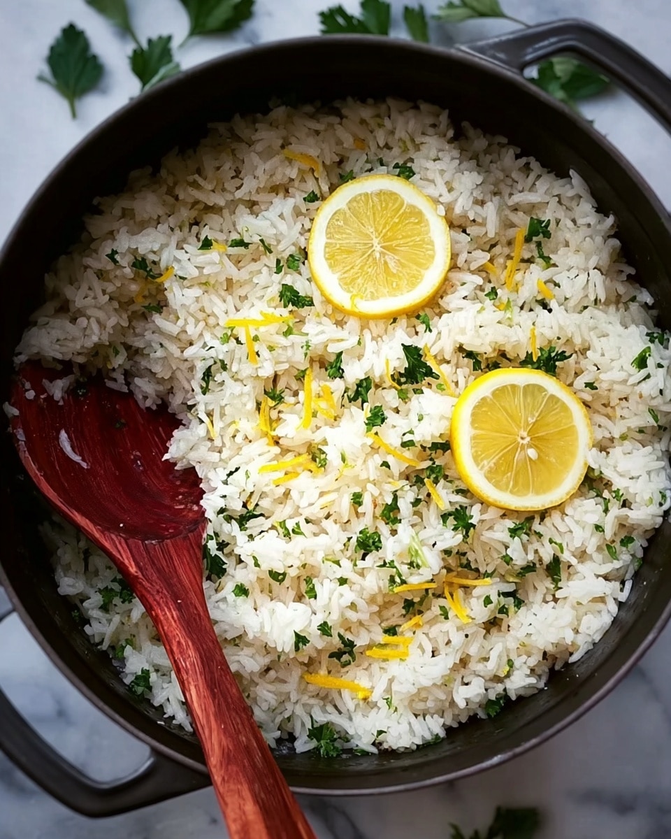 Greek Lemon Rice Recipe - Recipe Image