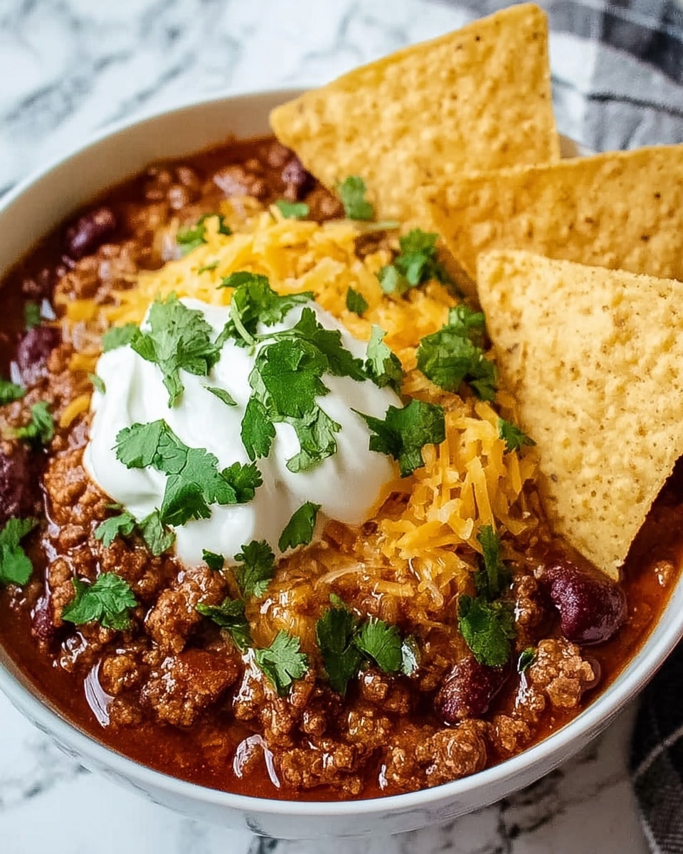 Hearty Slow Cooker All Meat Chili Recipe - Recipe Image