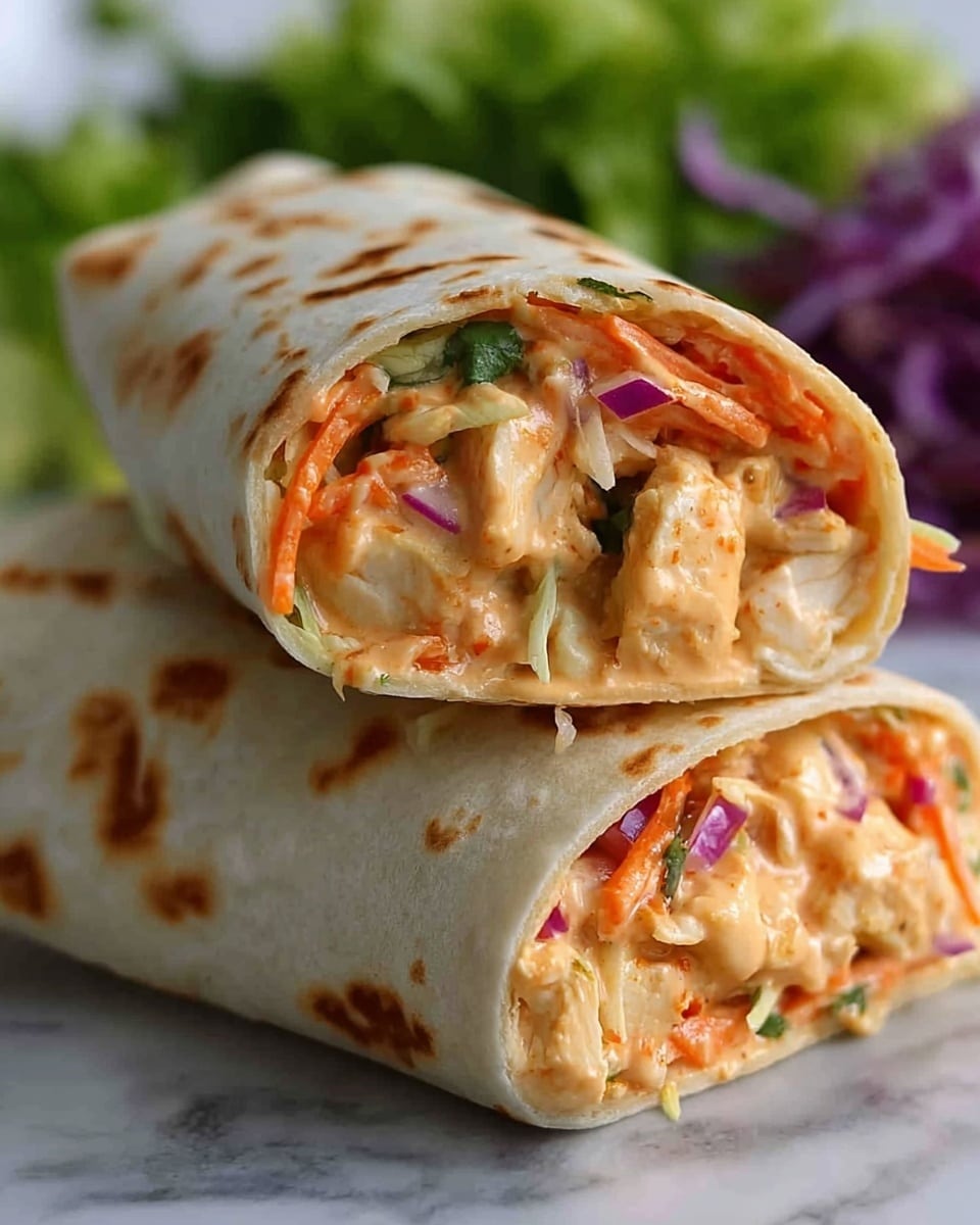 Crunchy Southwestern Chicken Wrap Recipe - Recipe Image