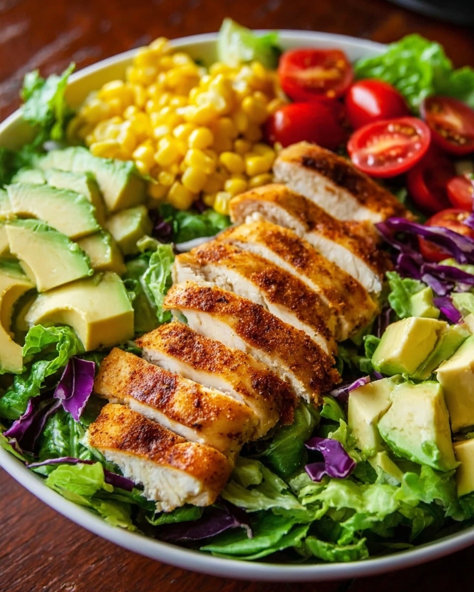 Easy Chicken Cobb Salad Recipe - Recipe Image