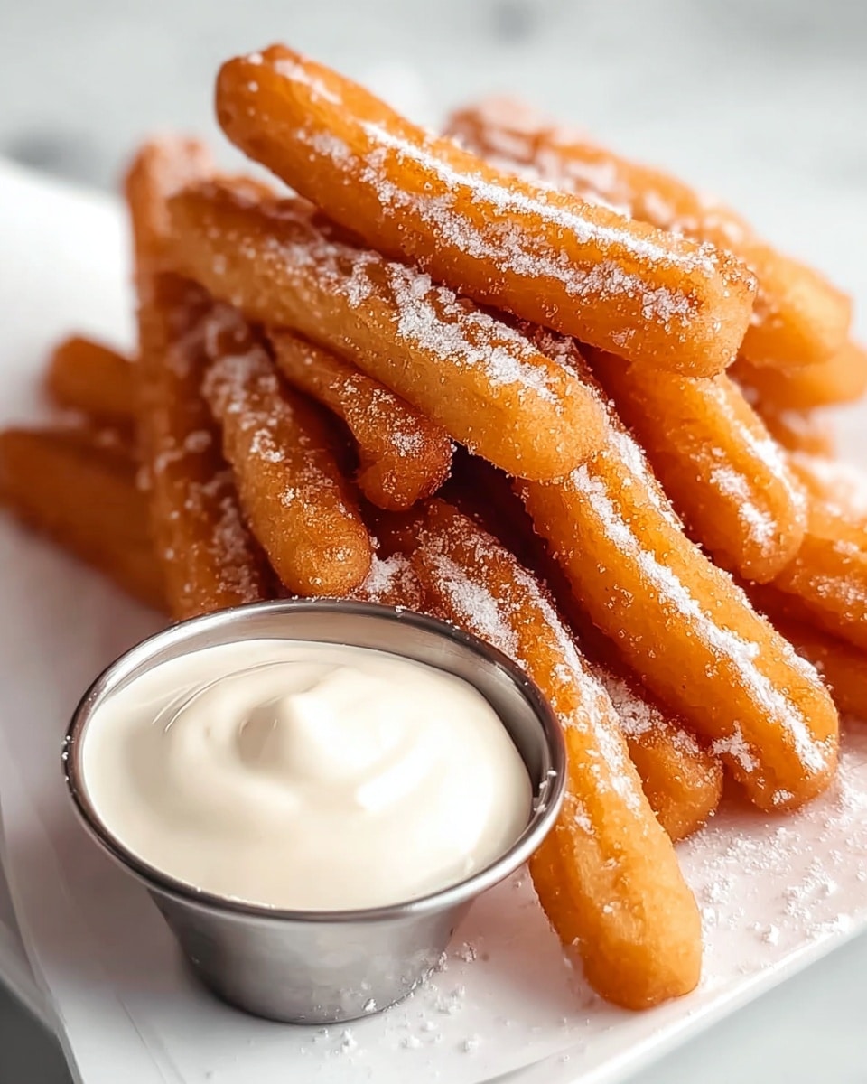 Funnel Cake Fries Recipe - Recipe Image