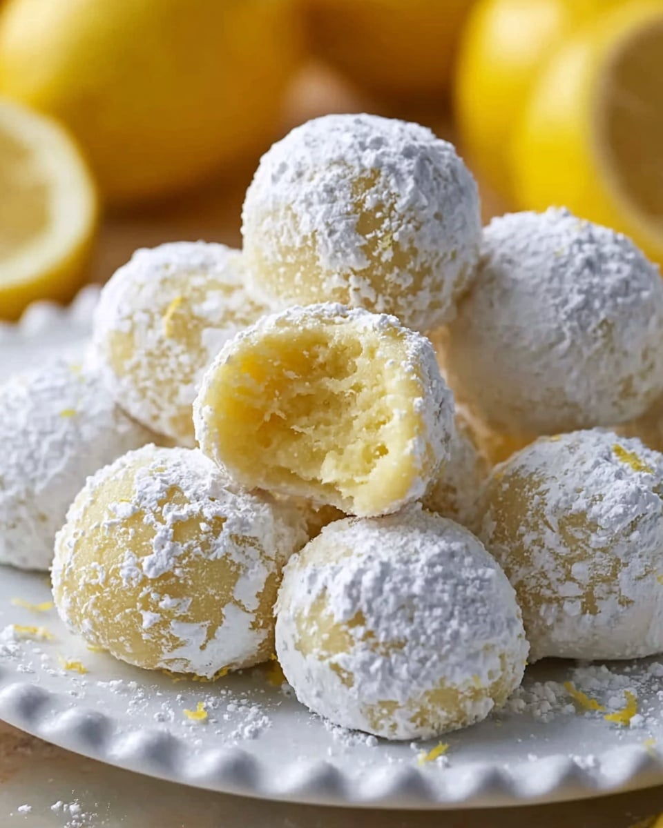 Lemon White Chocolate Truffles Recipe - Recipe Image