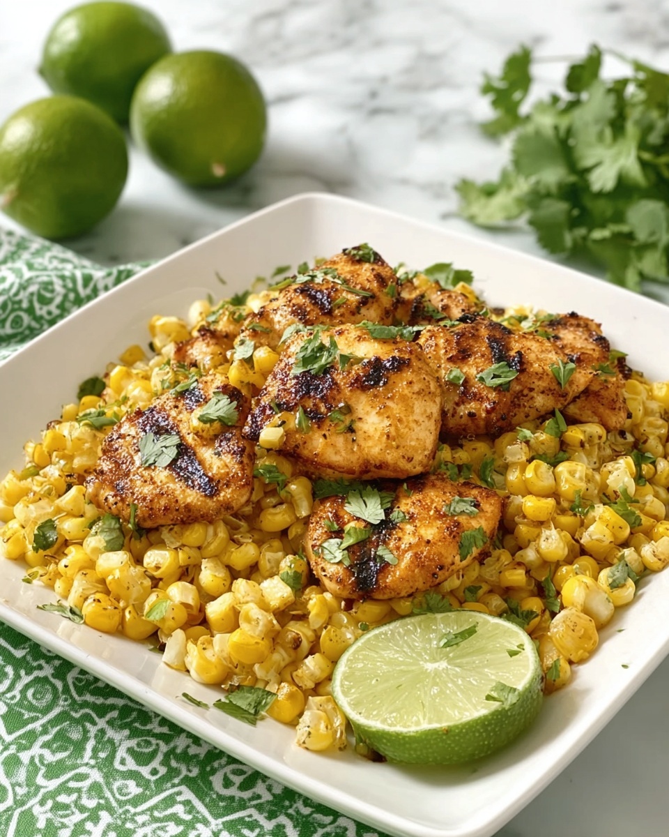 Cilantro-Lime Chicken with Fresh Corn Salsa Recipe - Recipe Image