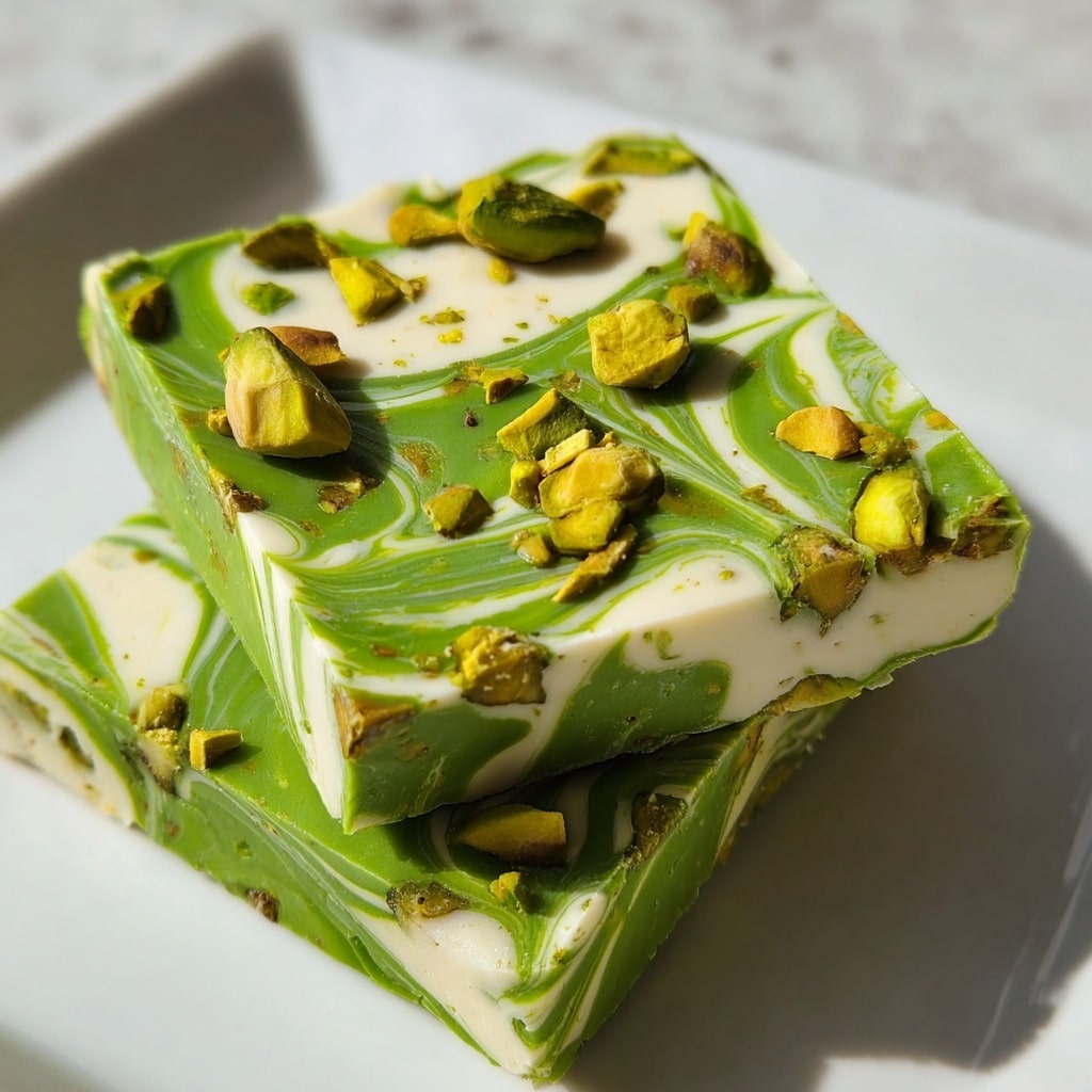 Pistachio Matcha White Chocolate Bark Recipe - Recipe Image