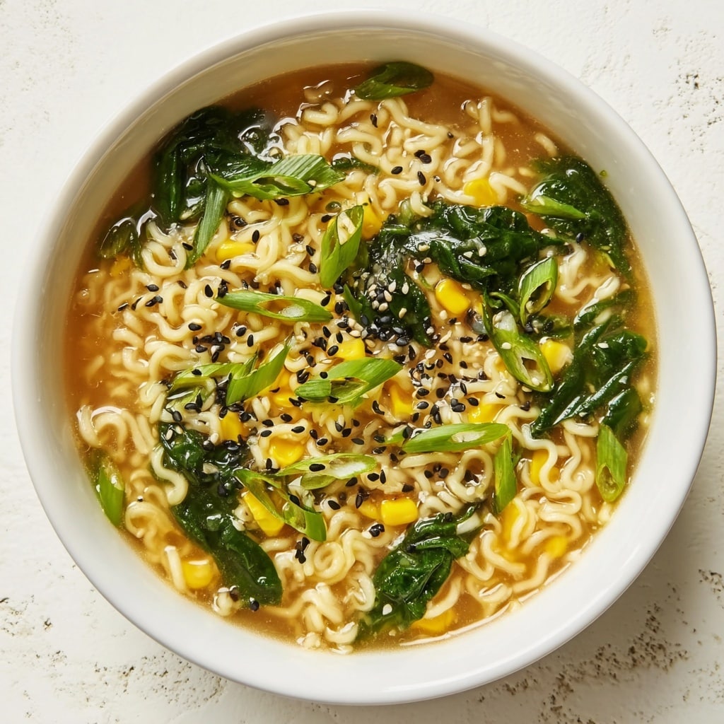 Elevated Ramen Egg Drop Recipe - Recipe Image