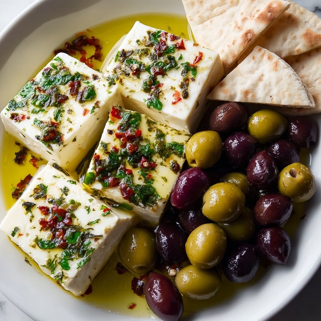 Turkish Olives and Cheese Board Recipe - Recipe Image