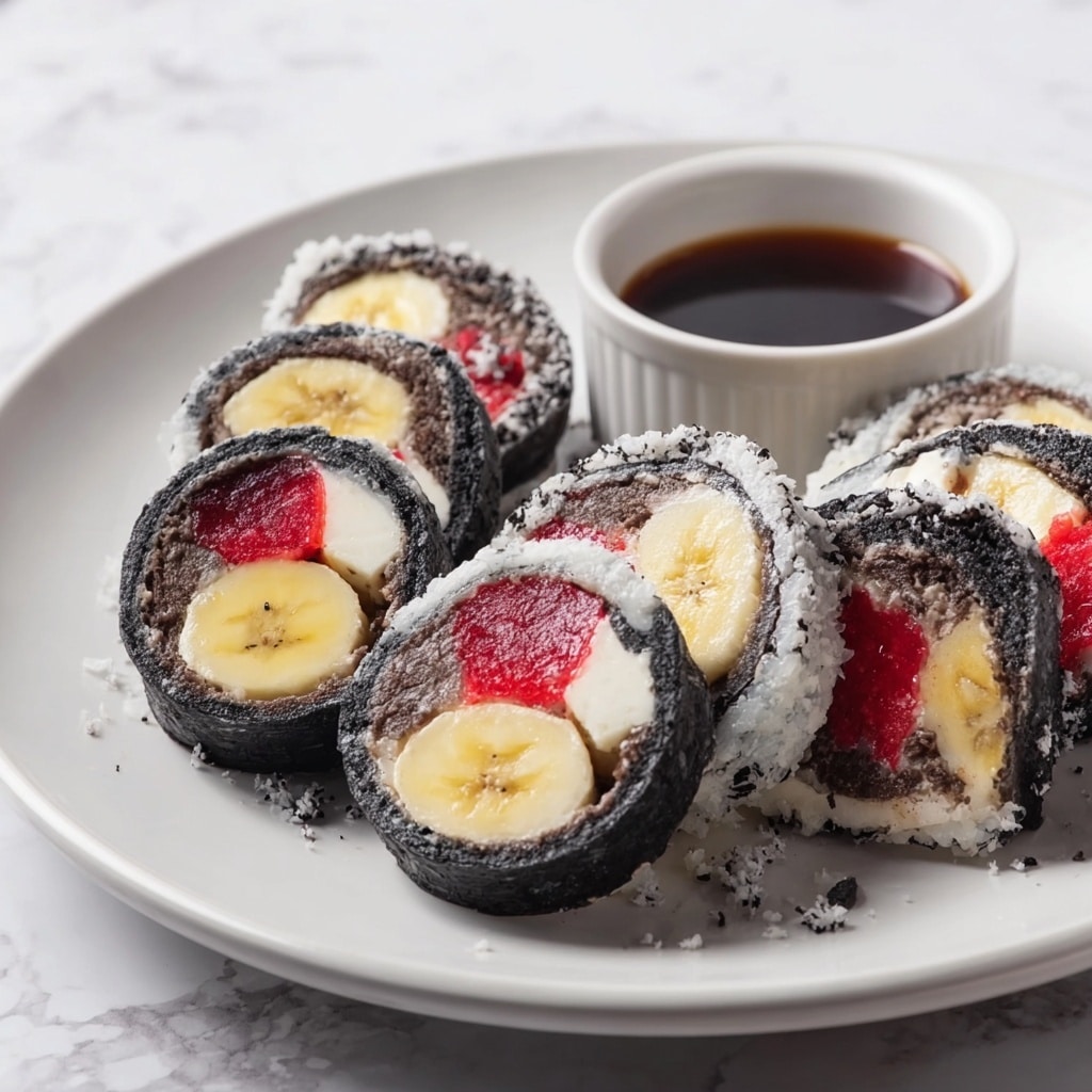 Oreo Cookie Sushi Rolls Recipe - Recipe Image