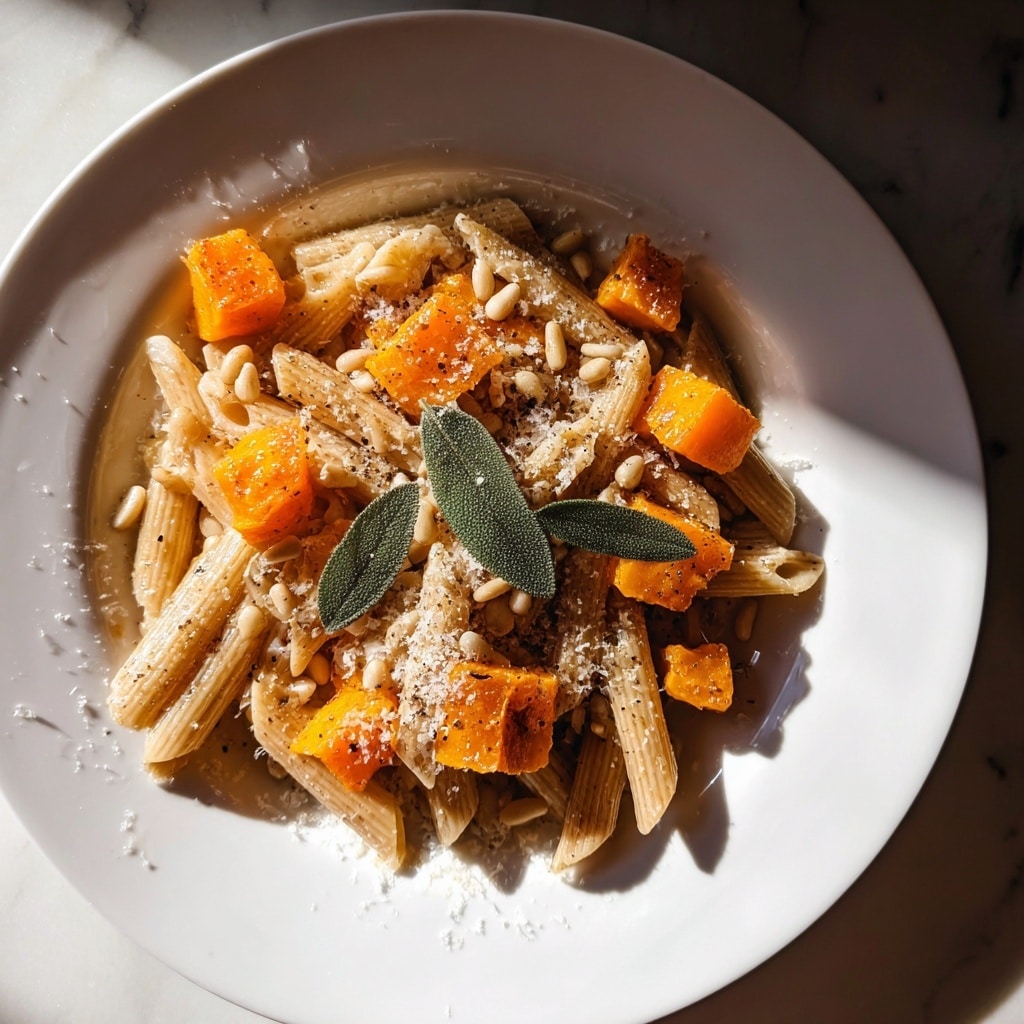 Butternut Squash Sage Pasta Recipe - Recipe Image