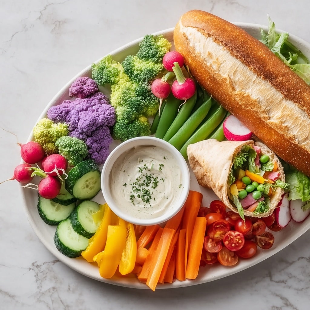 Cornucopia Veggie Board Recipe - Recipe Image