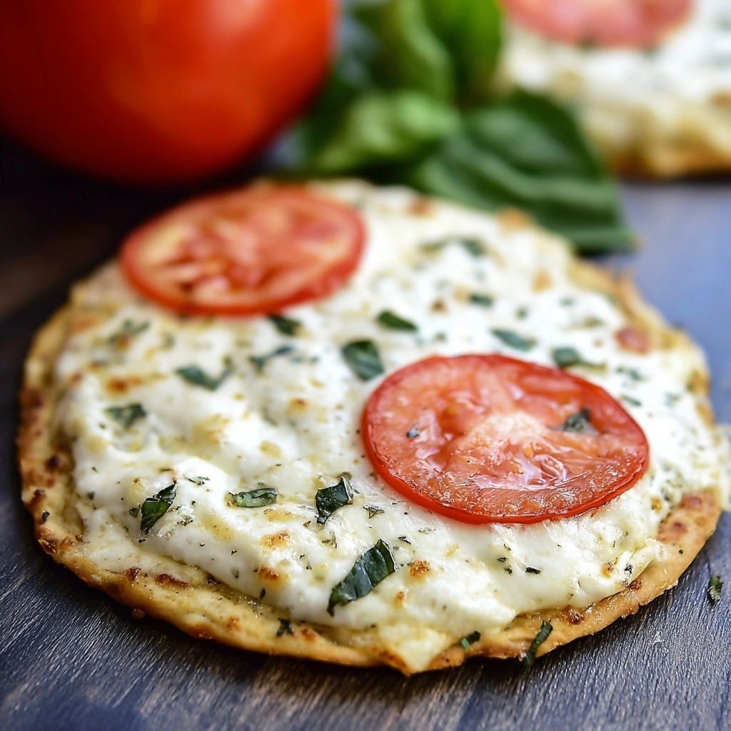Margherita Flatbread Pizza Recipe - Recipe Image