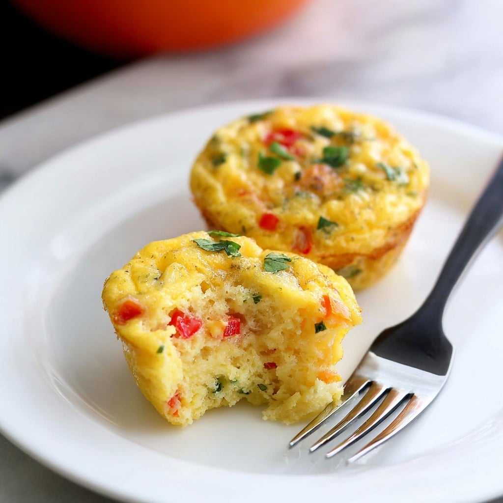 Scrambled Egg Breakfast Muffins Recipe - Recipe Image