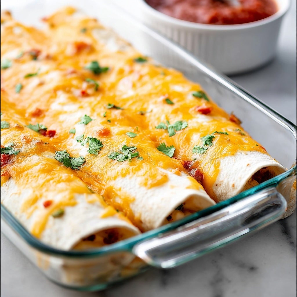 Ranch Chicken Enchiladas Recipe - Recipe Image