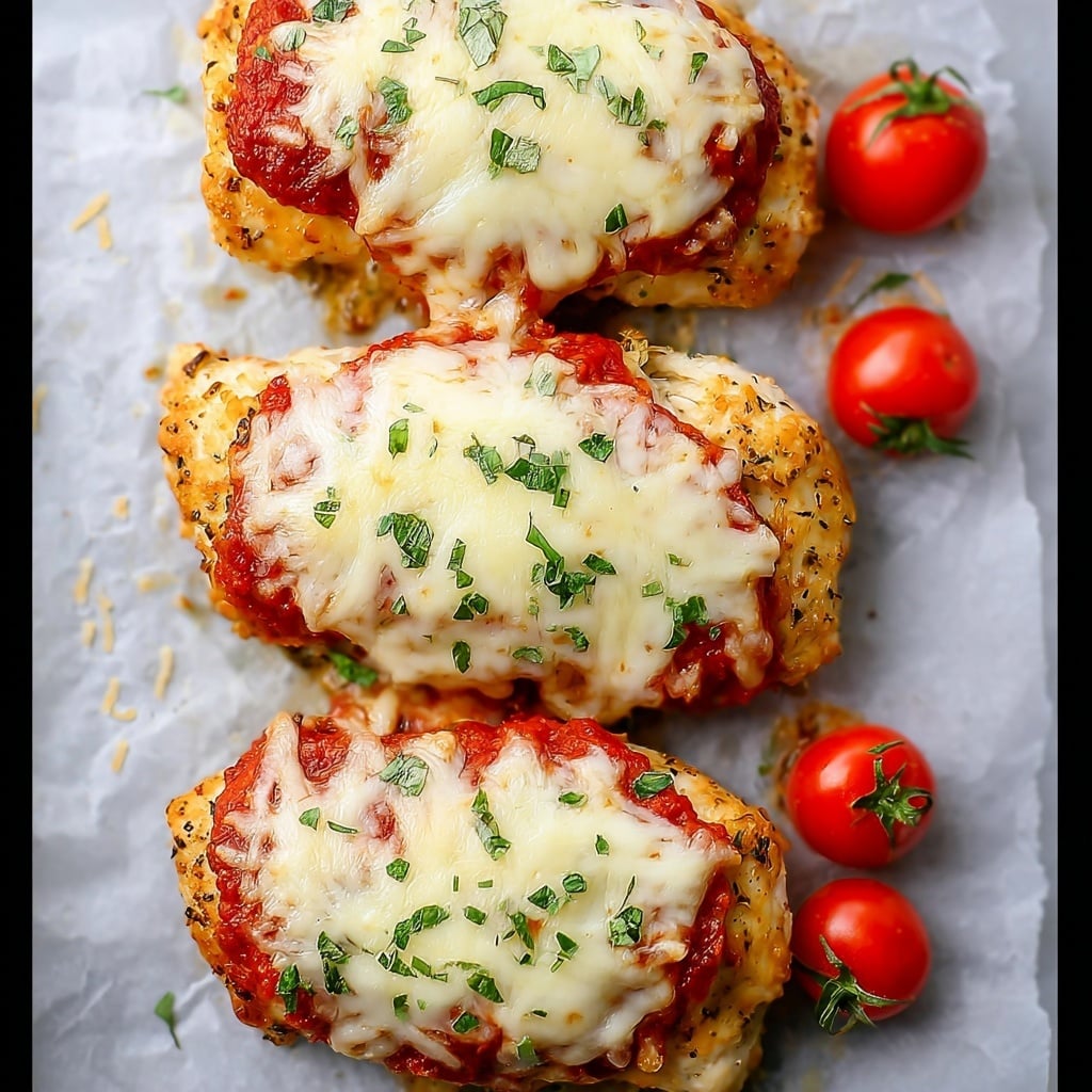 Mini Chicken Parmesan Meatloaves Recipe - Recipe Image