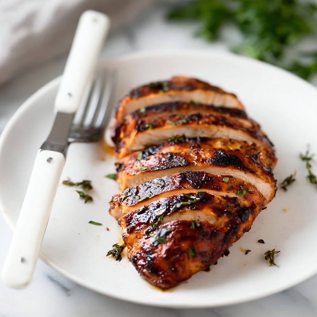 Oven Baked Chicken Breasts with Brown Sugar and Chili Powder Recipe - Recipe Image
