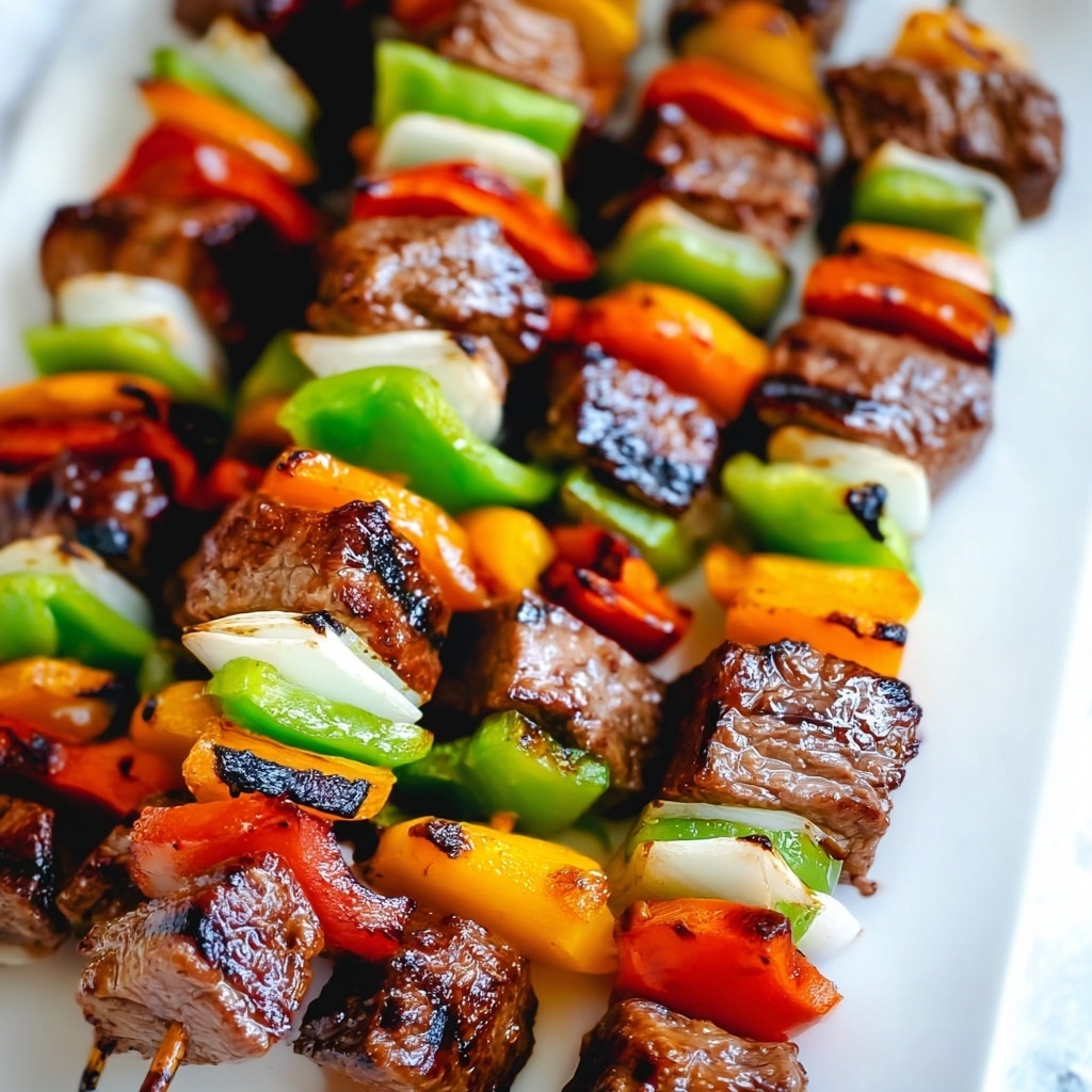 Grilled Steak Kebabs Recipe - Recipe Image