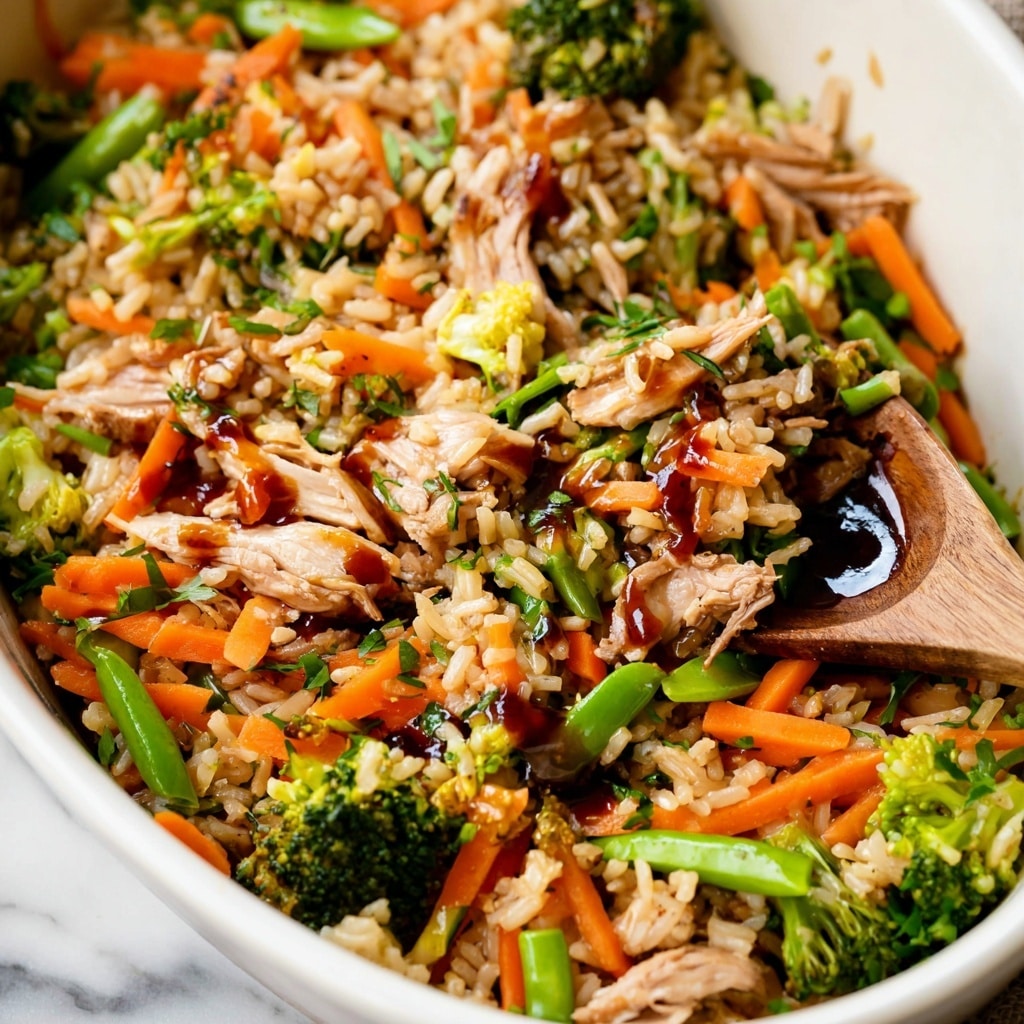 Teriyaki Chicken Casserole Recipe - Recipe Image