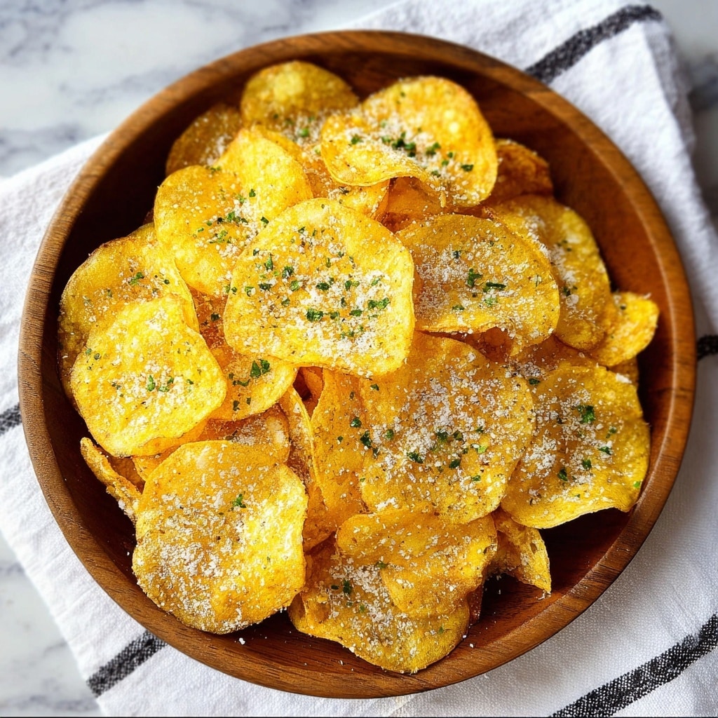 Parmesan Ranch Potato Chips Recipe - Recipe Image