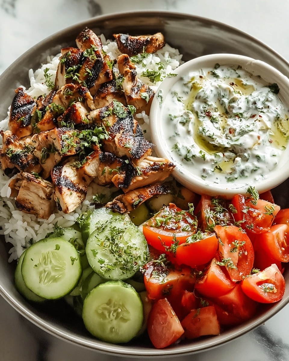 Chicken Tzatziki Bowls Recipe - Recipe Image