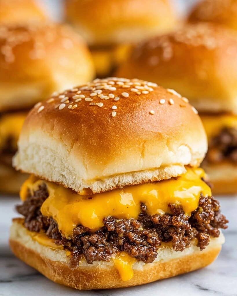 Cheeseburger Sliders Recipe