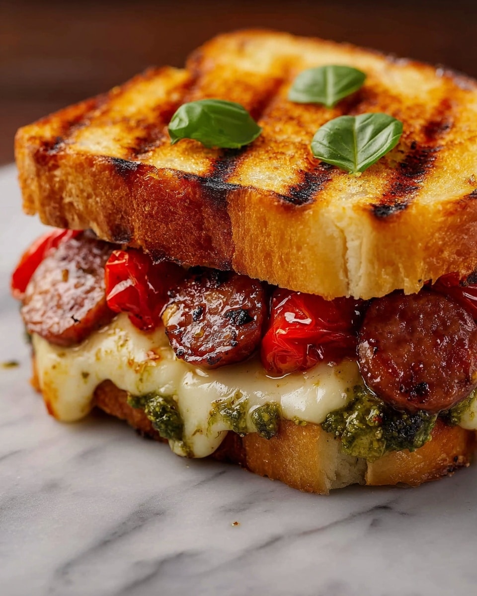 Toasted Tuscan Sausage Sandwich Recipe