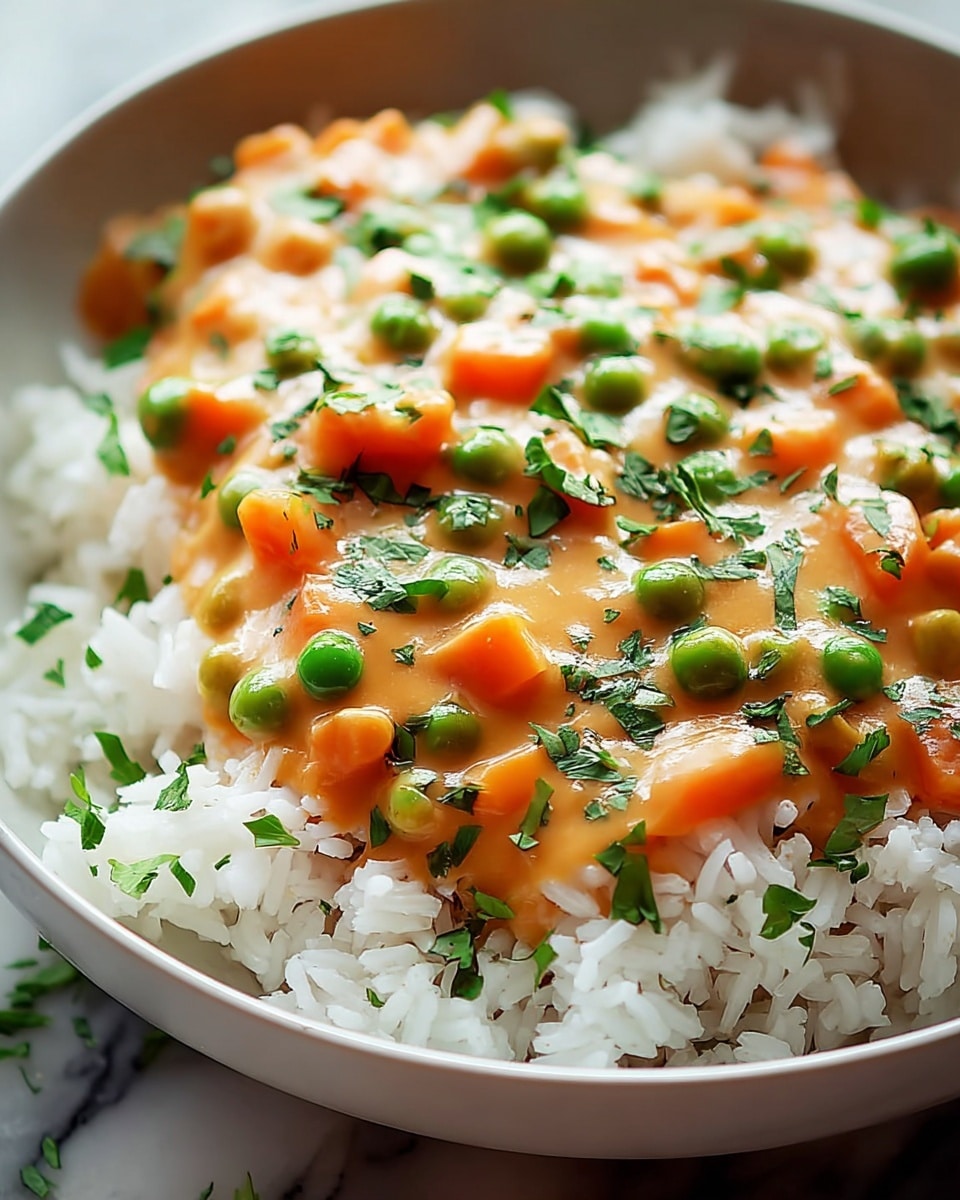 Creamy Vegetable Rice with Tomato and Parmesan Recipe - Recipe Image