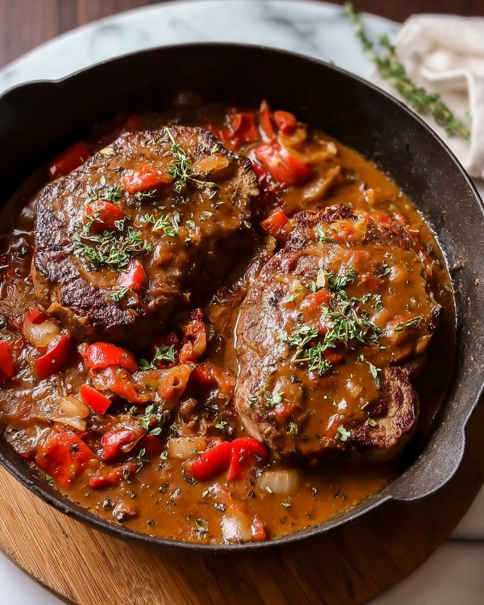 Smothered Swiss Steak Recipe - Recipe Image