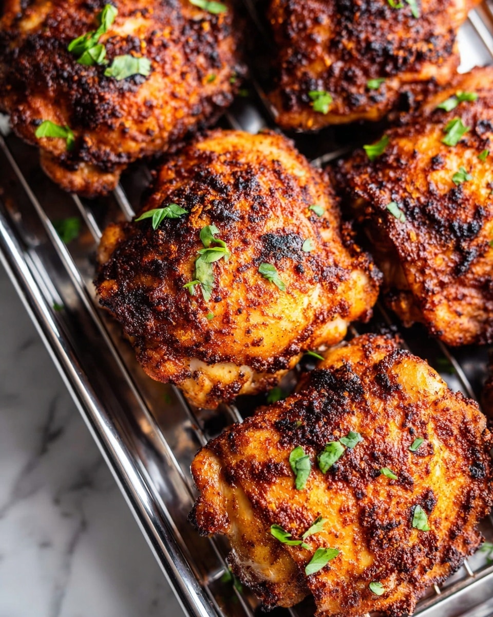 Air Fryer Chicken Thighs Recipe - Recipe Image