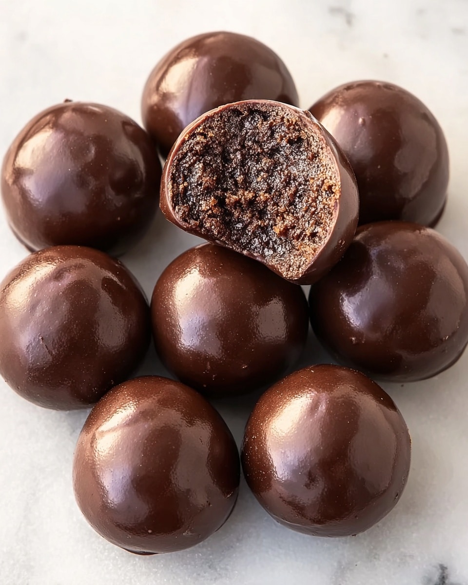 Decadent Chocolate Snack Balls Recipe - Recipe Image
