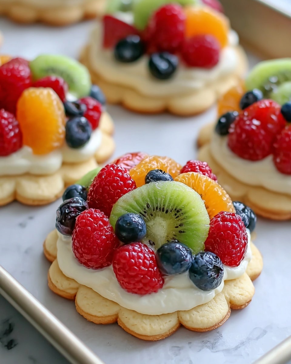 Fresh Fruit Pizza Cookies Recipe - Recipe Image
