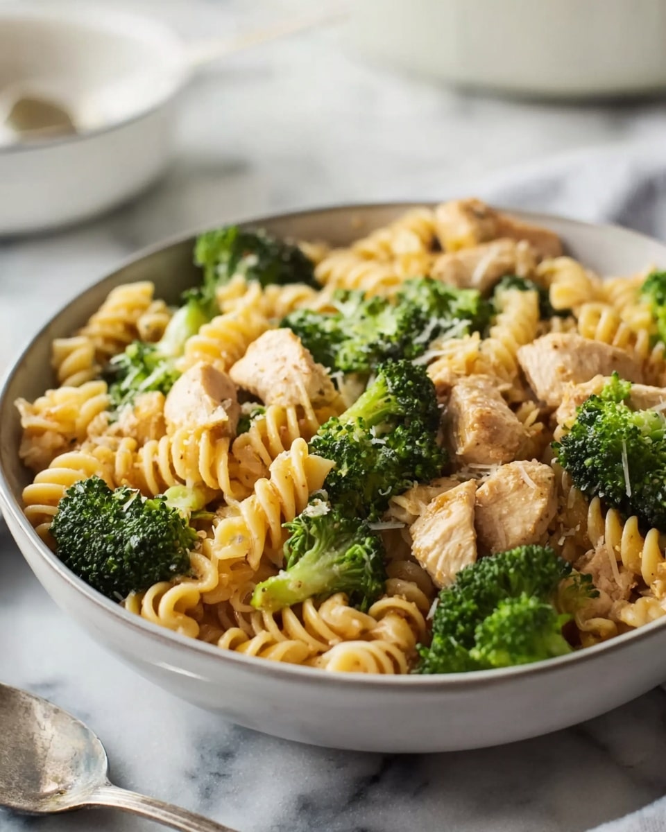 Creamy Chicken and Broccoli Pasta Recipe - Recipe Image