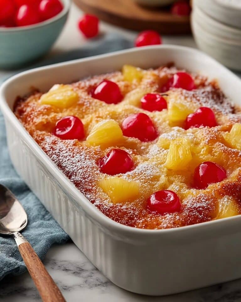 Cherry Pineapple Dump Cake Recipe