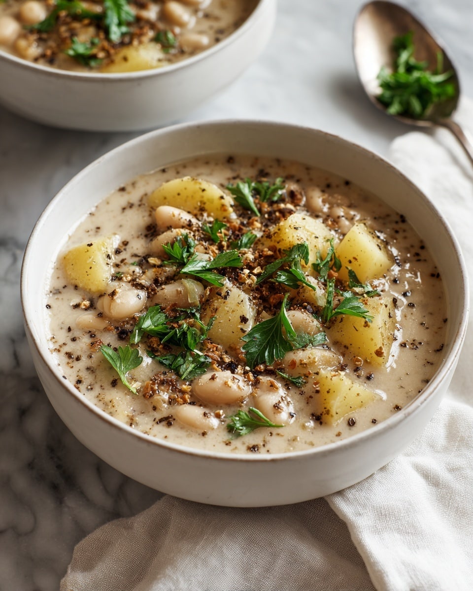 Potato and Bean Soup Recipe - Recipe Image