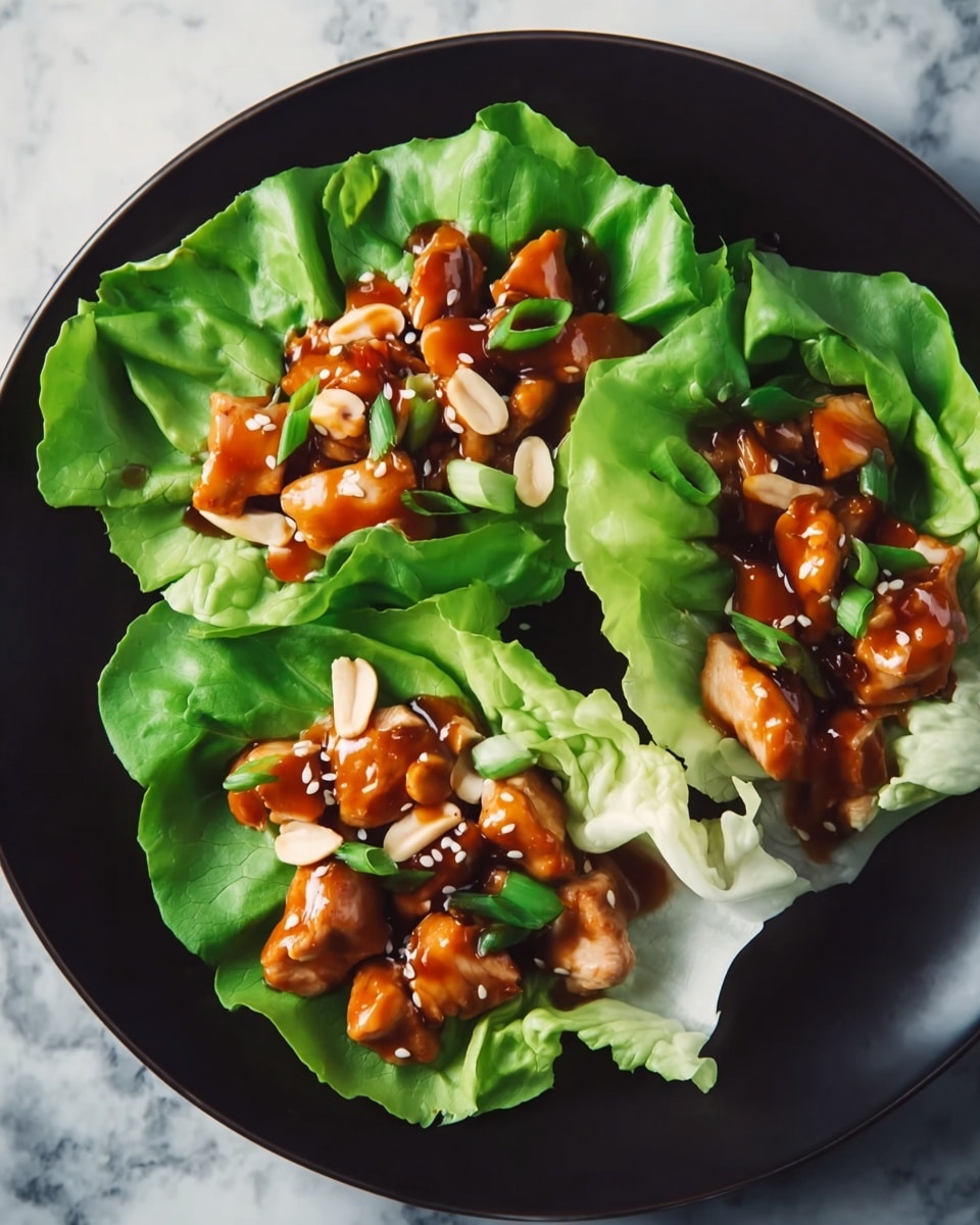 Flavorful Teriyaki Chicken Lettuce Wraps – Light, Easy & Delicious! Recipe