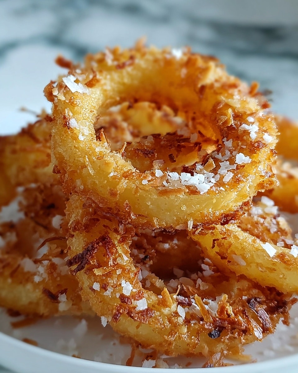 Fried Piña Colada Rings Recipe - Recipe Image
